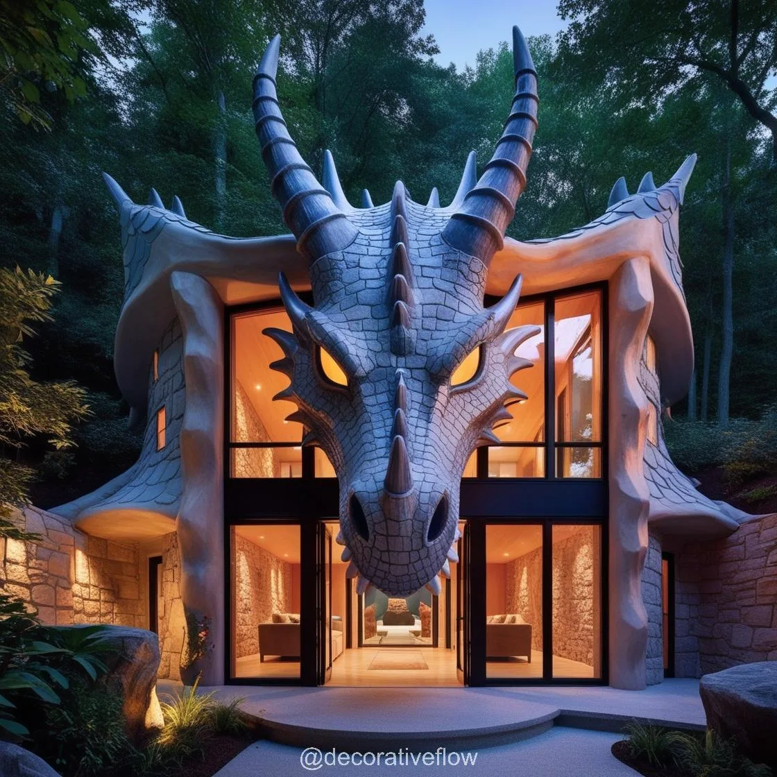 3. Decorative and Interior Design Elements in Dragon-Inspired Homes