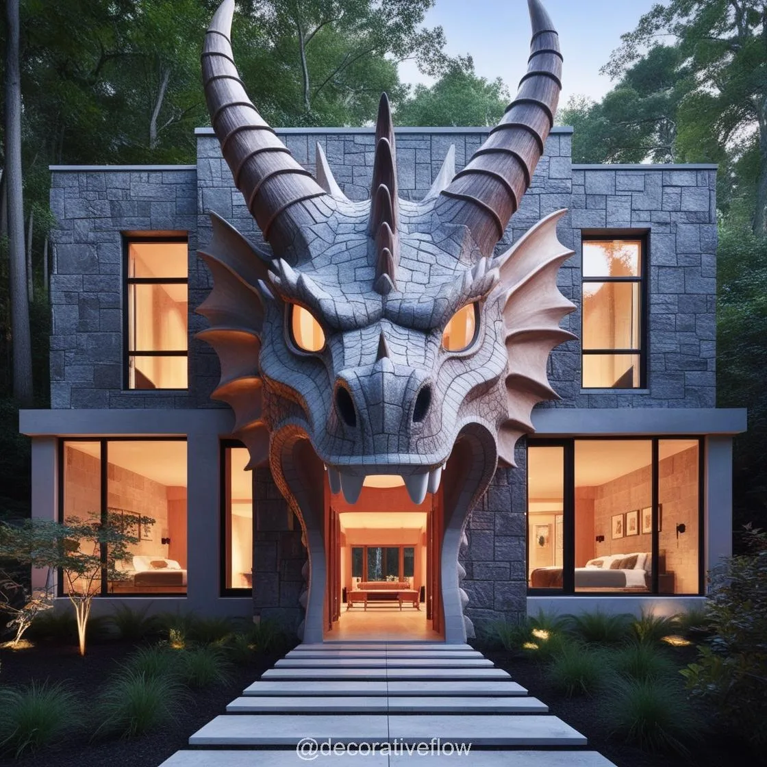 4. Modern Interpretations and Trends in Dragon House Design