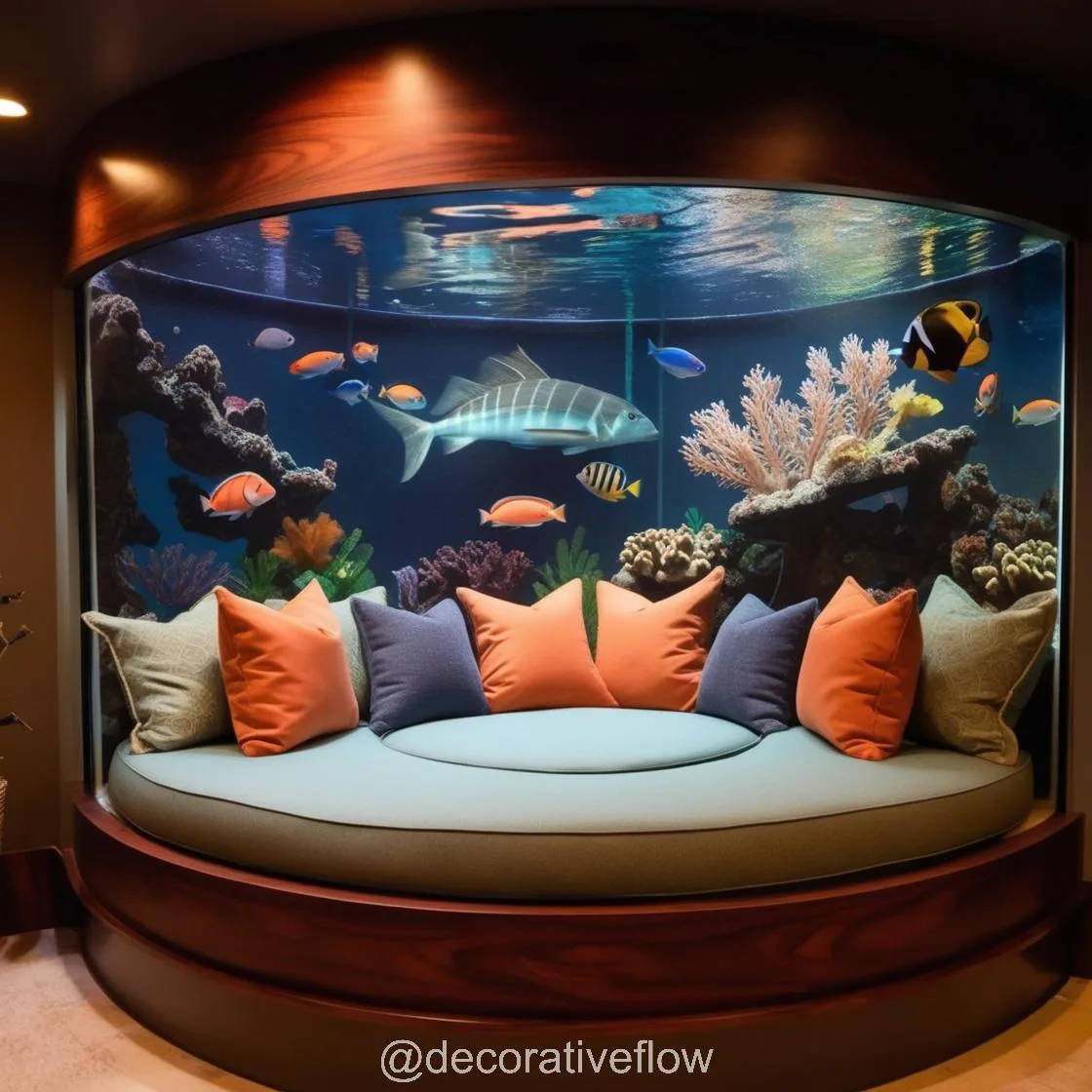 Dive into Comfort: Transform Your Space with the Unique Aquarium Lounger