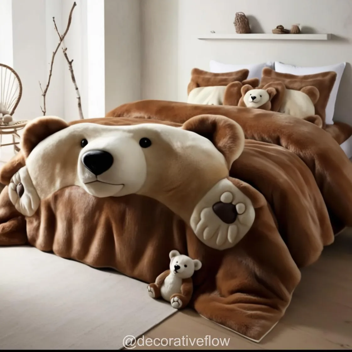 Transform Your Bedroom with Adorable and Cozy Bear Bedding Sets