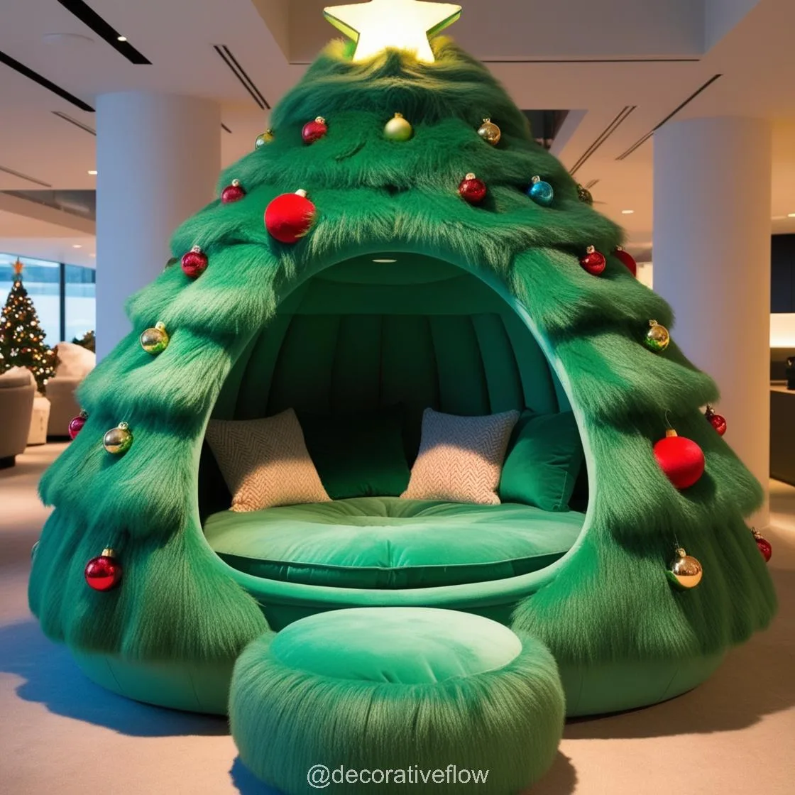 Christmas Tree Lounging Den: Creating the Ultimate Cozy Holiday Retreat