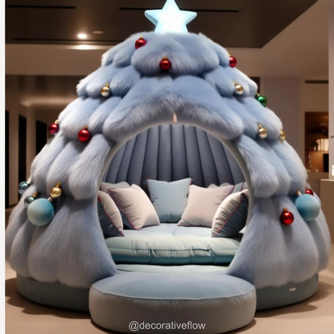 Elements That Define a Christmas Tree Lounging Den