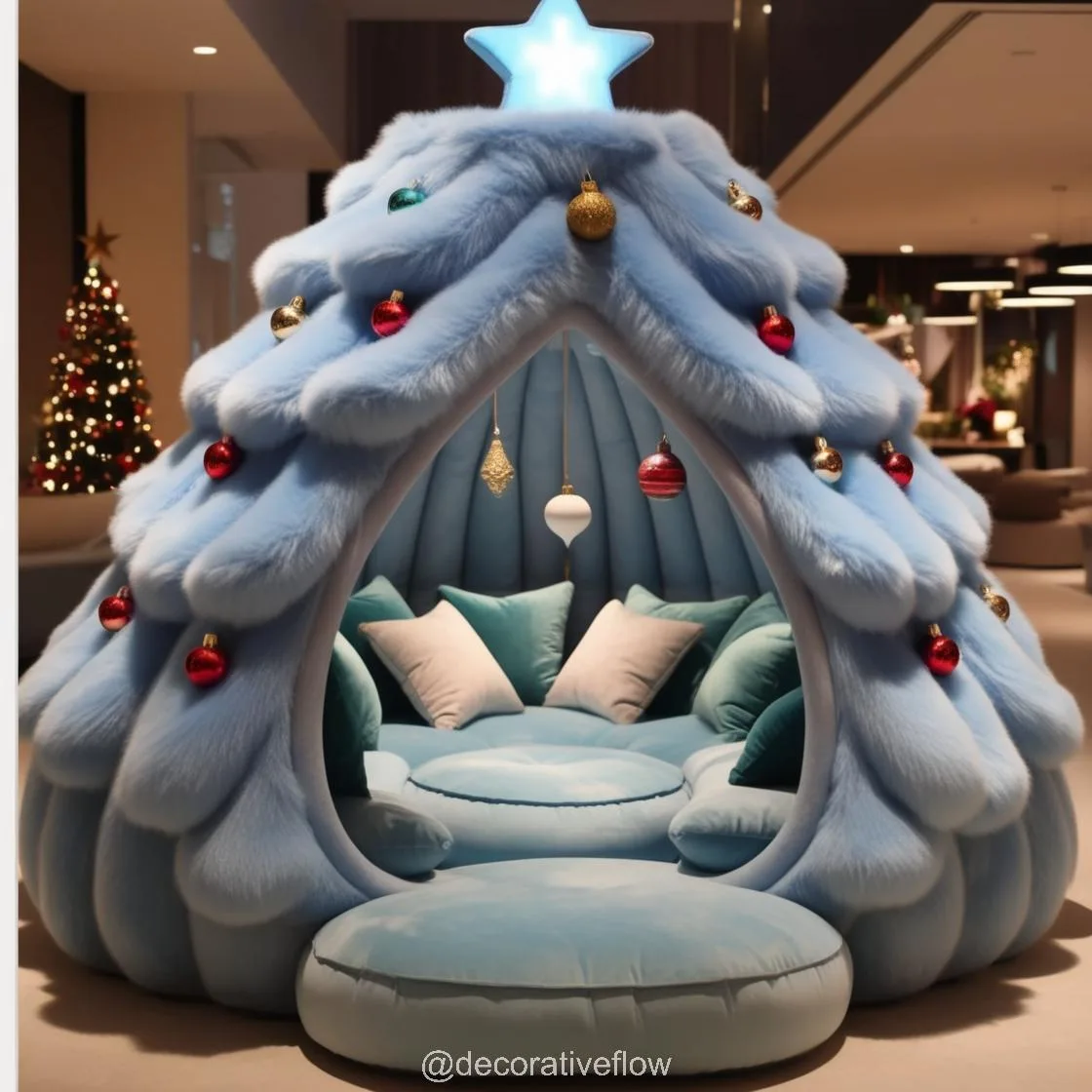 Elements That Define a Christmas Tree Lounging Den