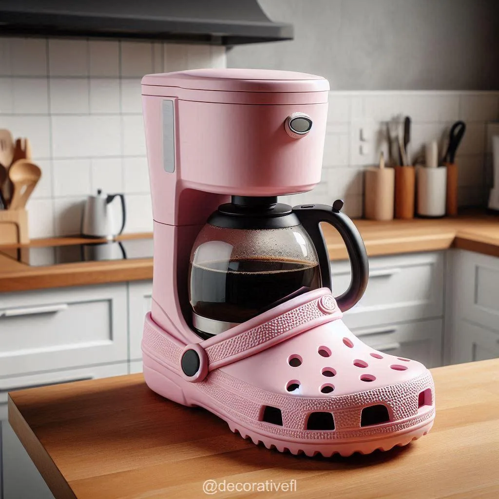 The Unlikely Pairing of Crocs and Coffee Makers