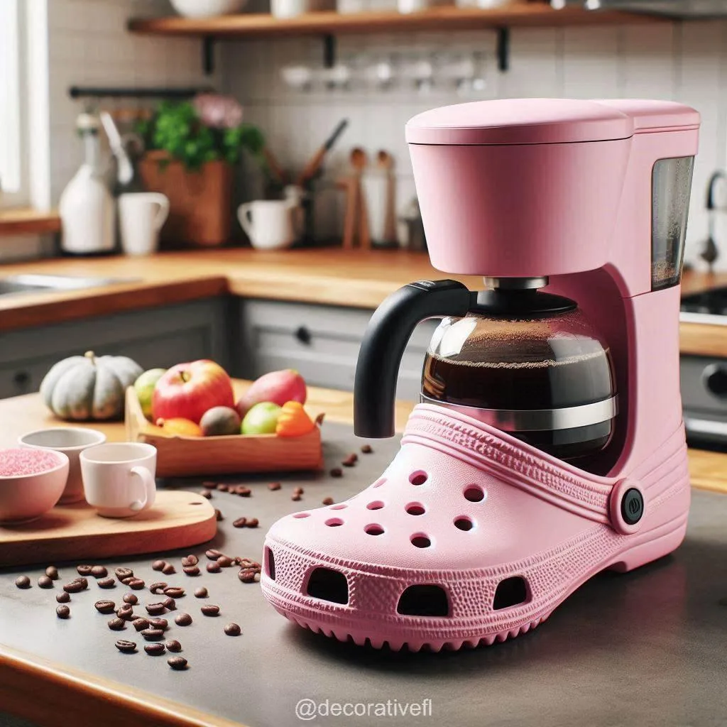 Crocs Inspired Coffee Makers - A Blend of Form and Function