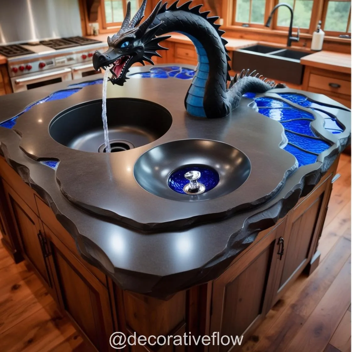 Unleash Elegance and Power: Dragon Kitchen Islands for a Unique Culinary Experience