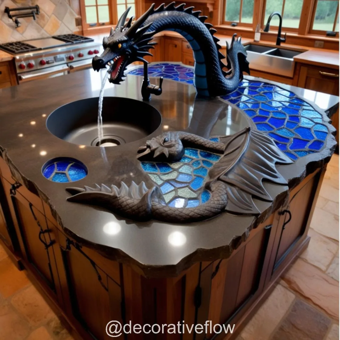 Unleash Elegance and Power: Dragon Kitchen Islands for a Unique Culinary Experience