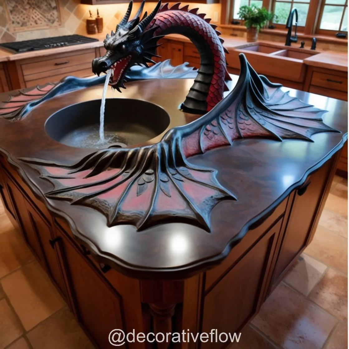 Unleash Elegance and Power: Dragon Kitchen Islands for a Unique Culinary Experience