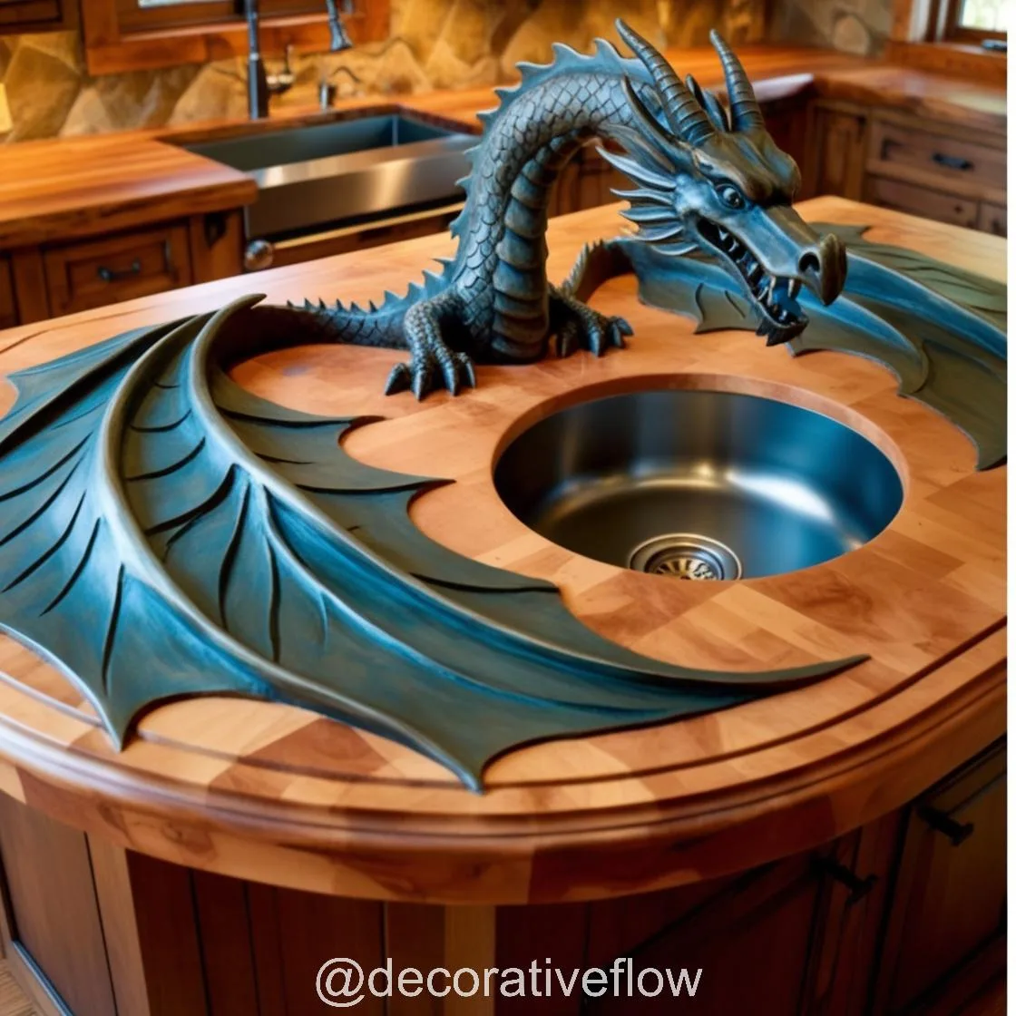 Unleash Elegance and Power: Dragon Kitchen Islands for a Unique Culinary Experience