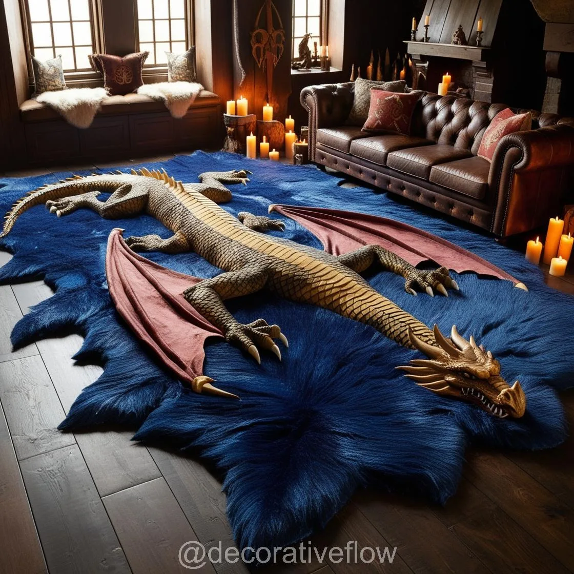 Transform Your Room with a Dragon Rug Large: Add Depth, Art, and Intrigue