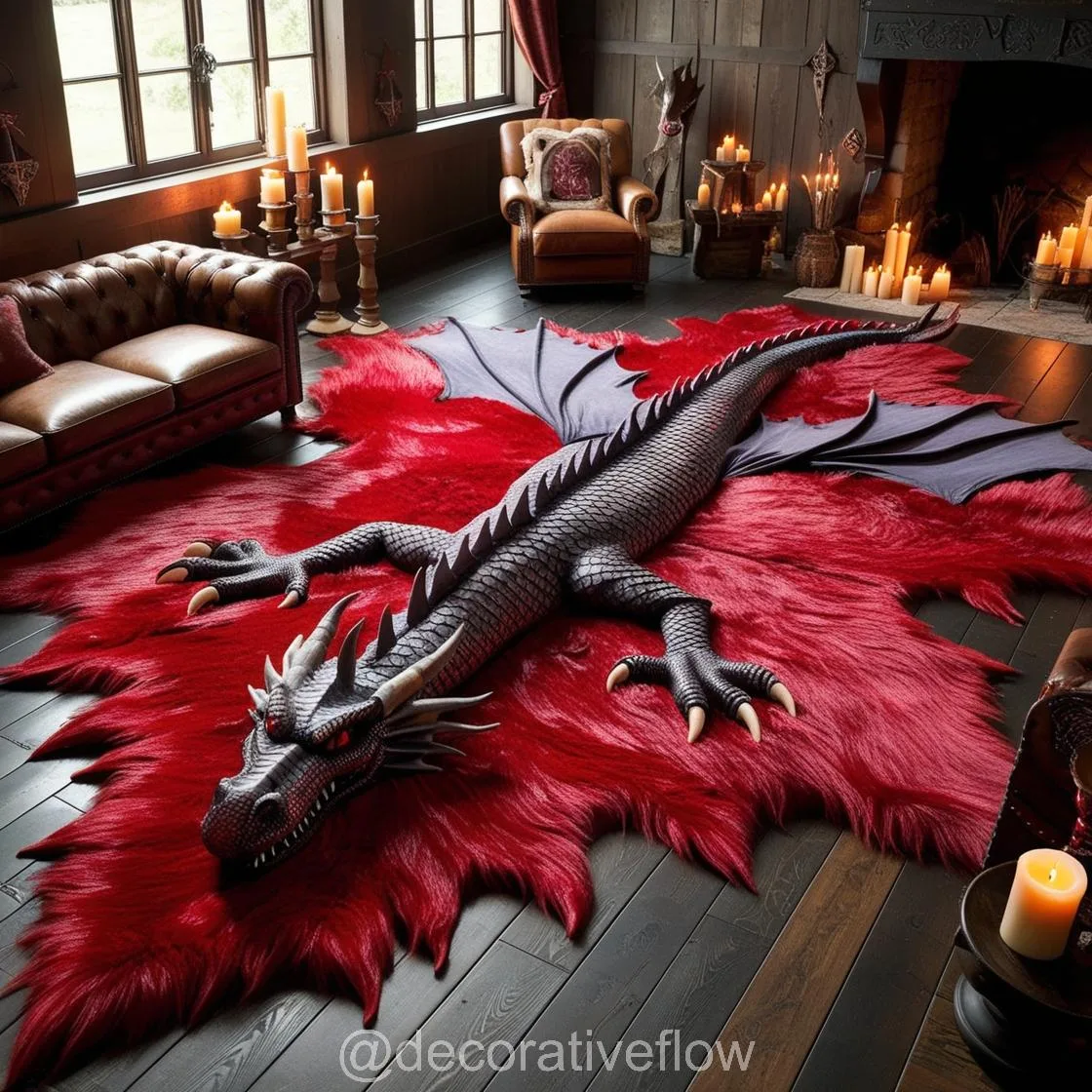 Transform Your Room with a Dragon Rug Large: Add Depth, Art, and Intrigue