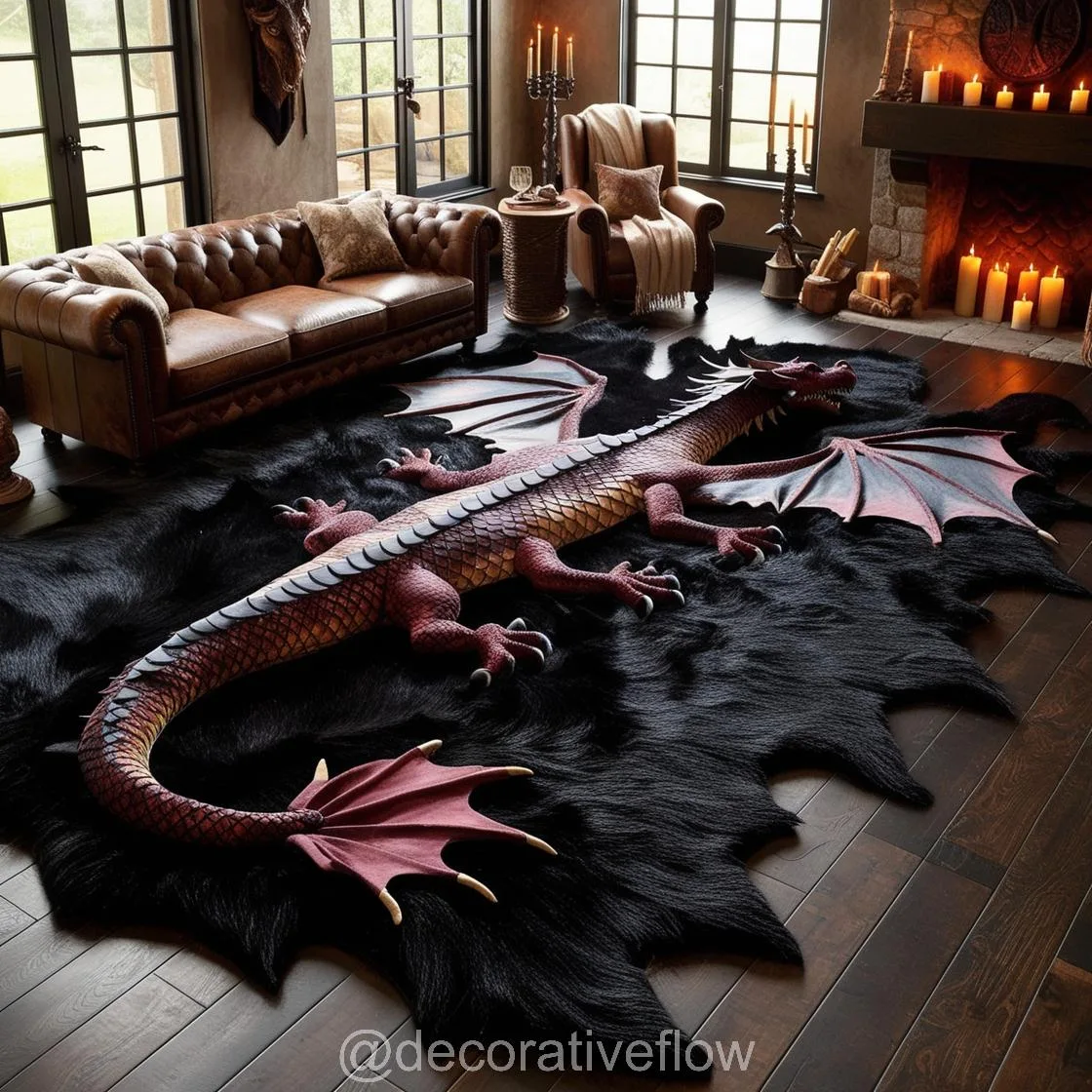 Transform Your Room with a Dragon Rug Large: Add Depth, Art, and Intrigue