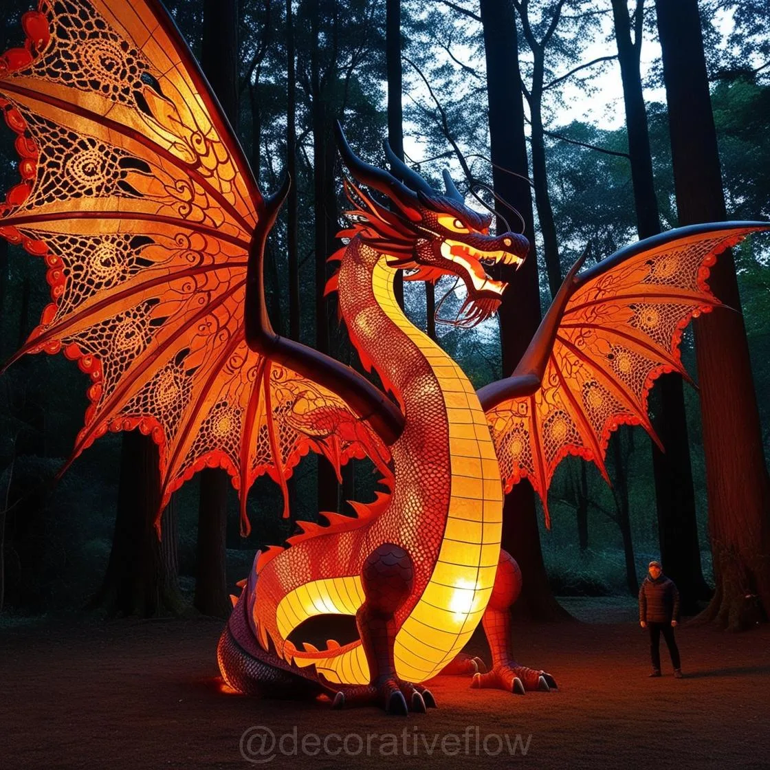 Dragon Wood Carved Lamps: Adding a Touch of Enchantment to Your Space