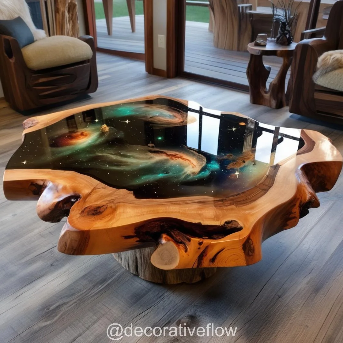 Transform Your Space with Epoxy Scene Coffee Tables: A Stunning Fusion of Art and Functionality