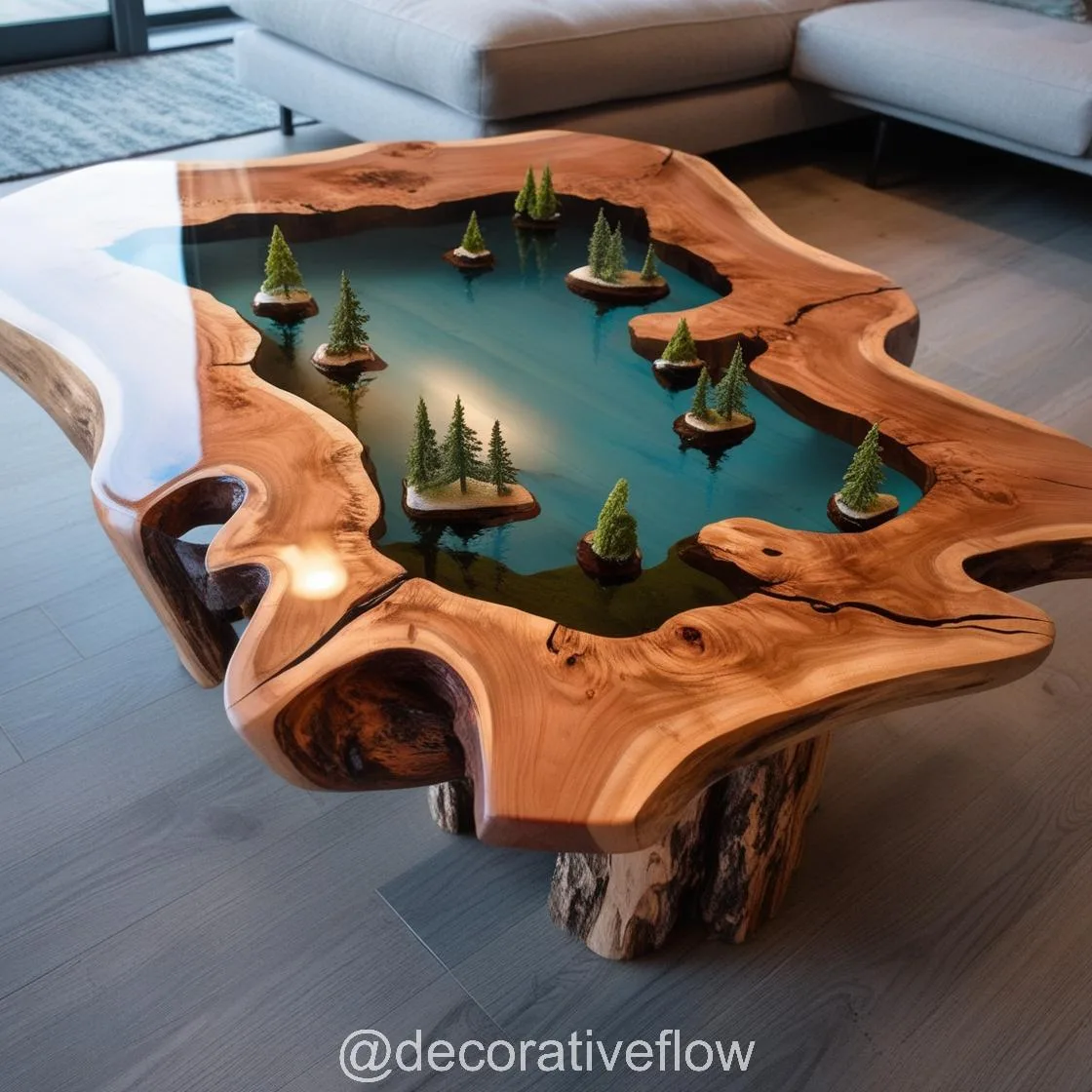 Transform Your Space with Epoxy Scene Coffee Tables: A Stunning Fusion of Art and Functionality