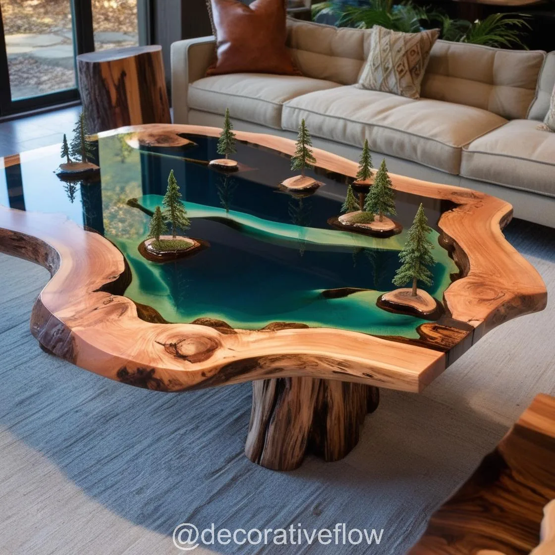 Transform Your Space with Epoxy Scene Coffee Tables: A Stunning Fusion of Art and Functionality