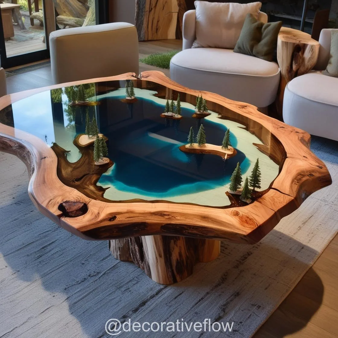 Transform Your Space with Epoxy Scene Coffee Tables: A Stunning Fusion of Art and Functionality