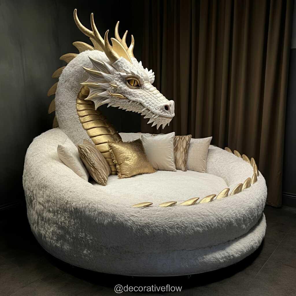 Giant Dragon Loungers: Unleashing Fantasy, Comfort, and Unique Design in Your Living Space