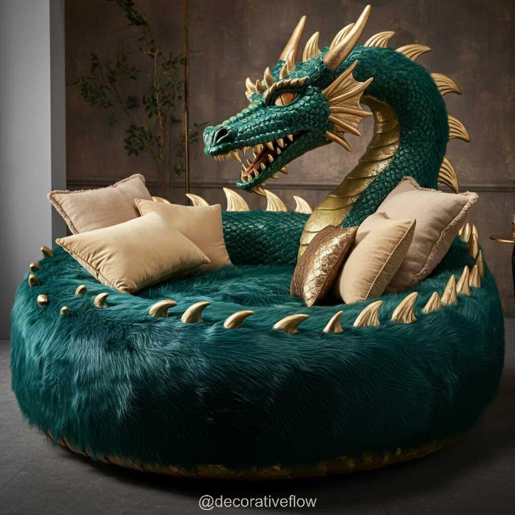 Giant Dragon Loungers: Unleashing Fantasy, Comfort, and Unique Design in Your Living Space