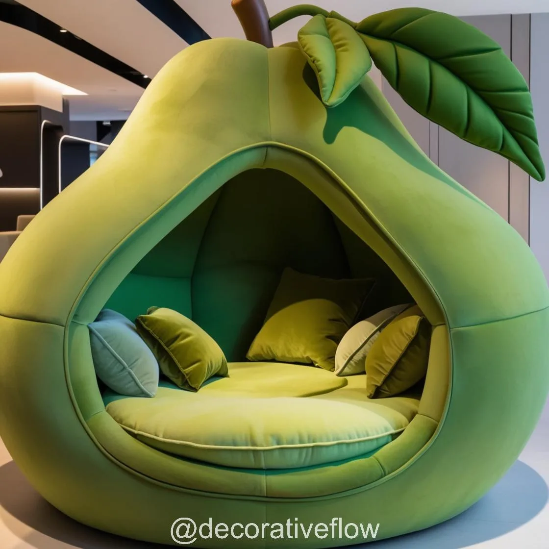 Title: Bring a Slice of Paradise to Your Backyard with Giant Fruit Lounging Pods