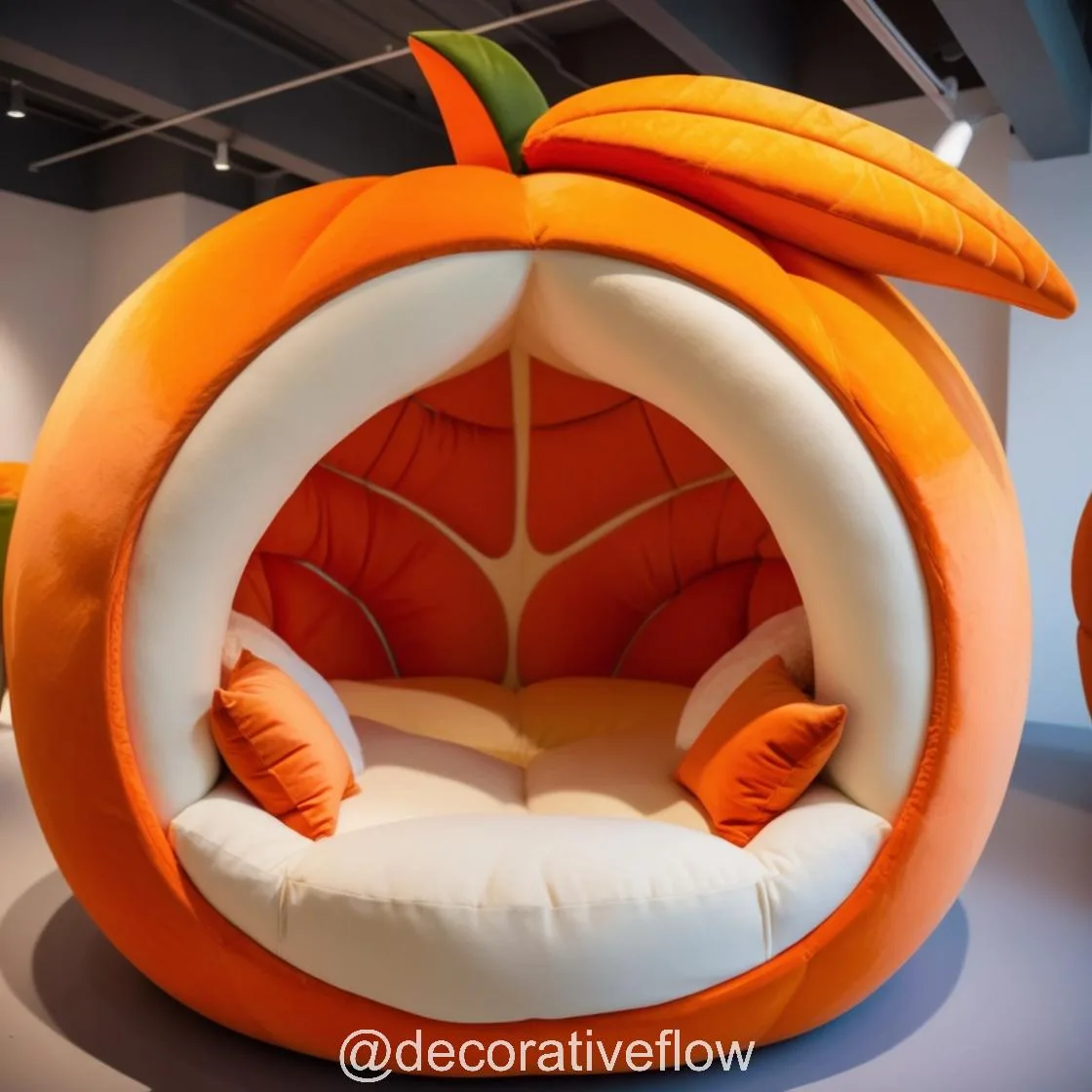 Title: Bring a Slice of Paradise to Your Backyard with Giant Fruit Lounging Pods