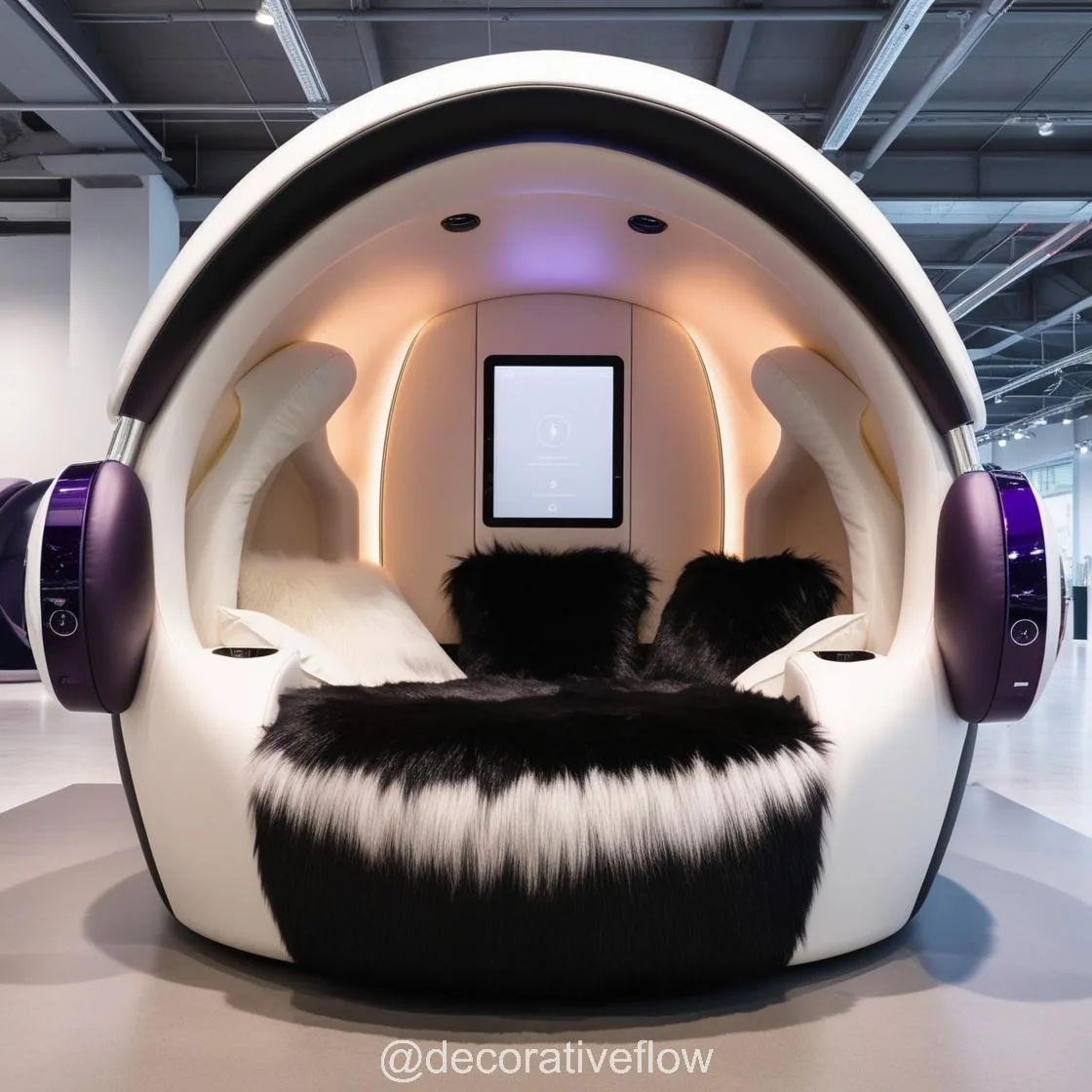 Headphone Lounging Pod: The Perfect Escape for Music Lovers and Relaxation Seekers