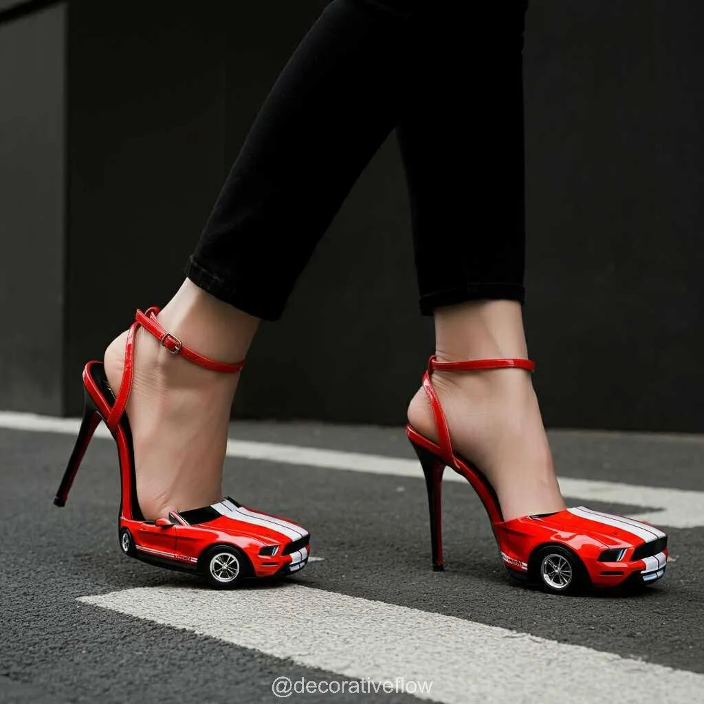 2. Design Elements and Features That Define Mustang Inspired High Heels