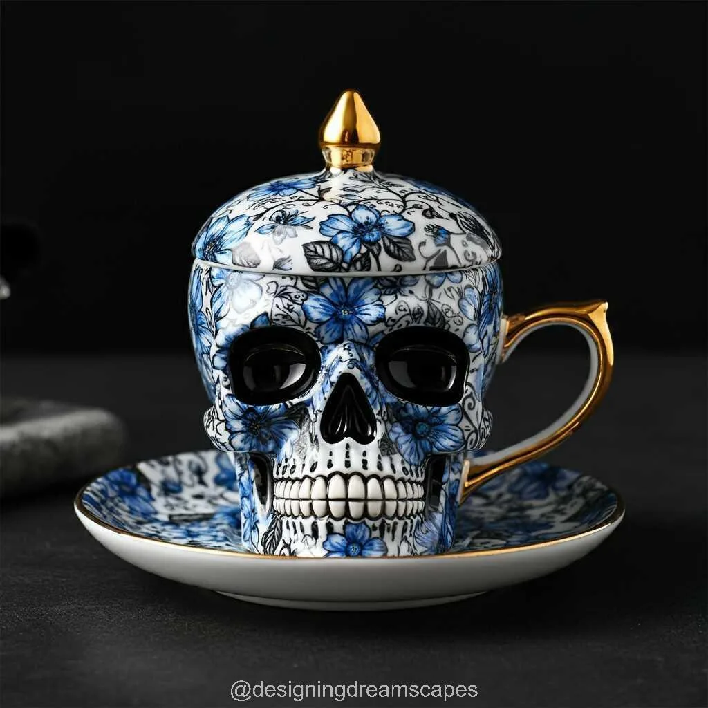 Skull Shaped Teacups: A Unique Twist on Traditional Teatime