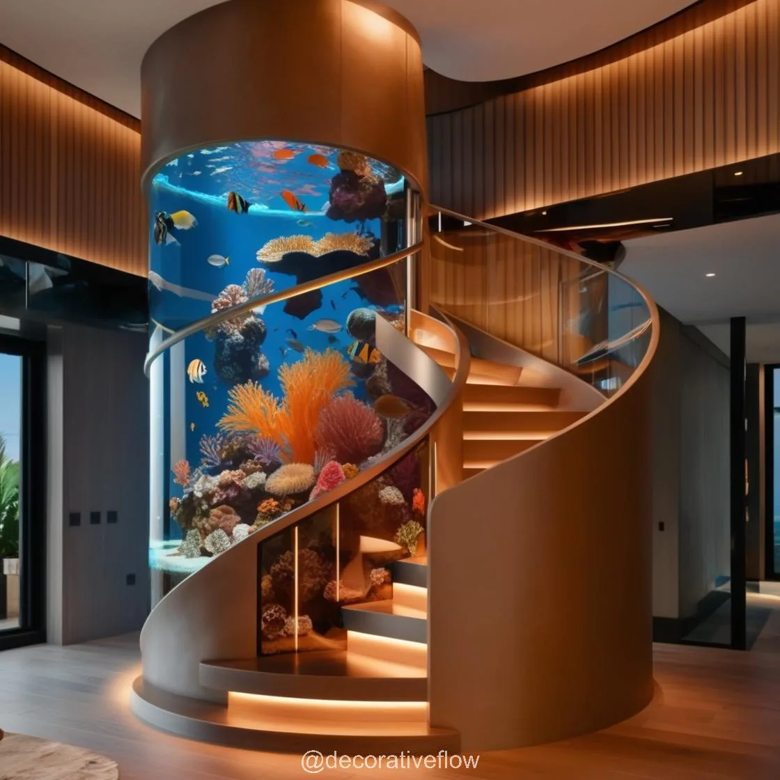 The Timeless Appeal of the Spiral Staircase Aquarium