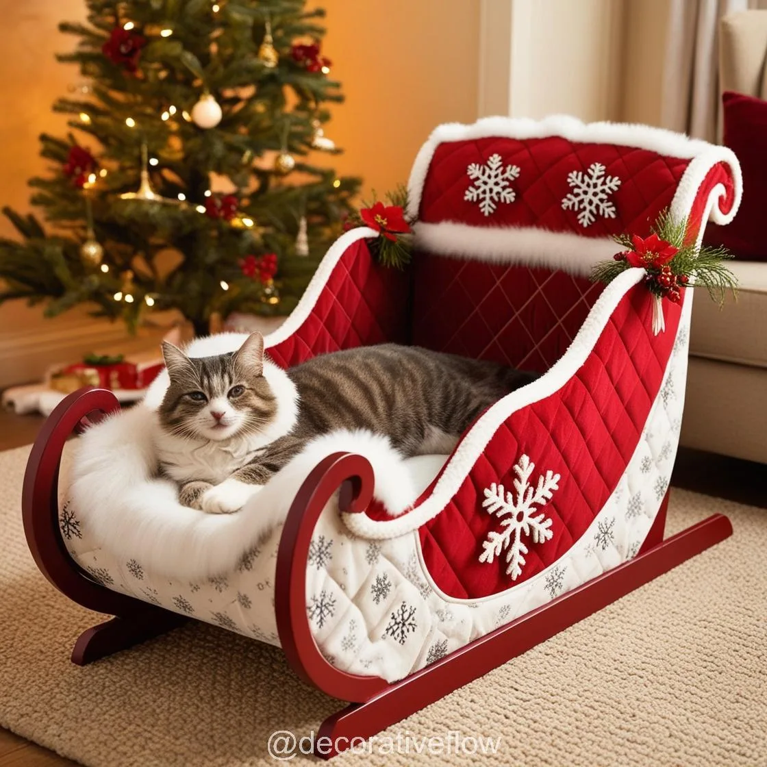 Cozy Up Your Furry Friend This Holiday: The Best Christmas Pet Beds for Ultimate Comfort