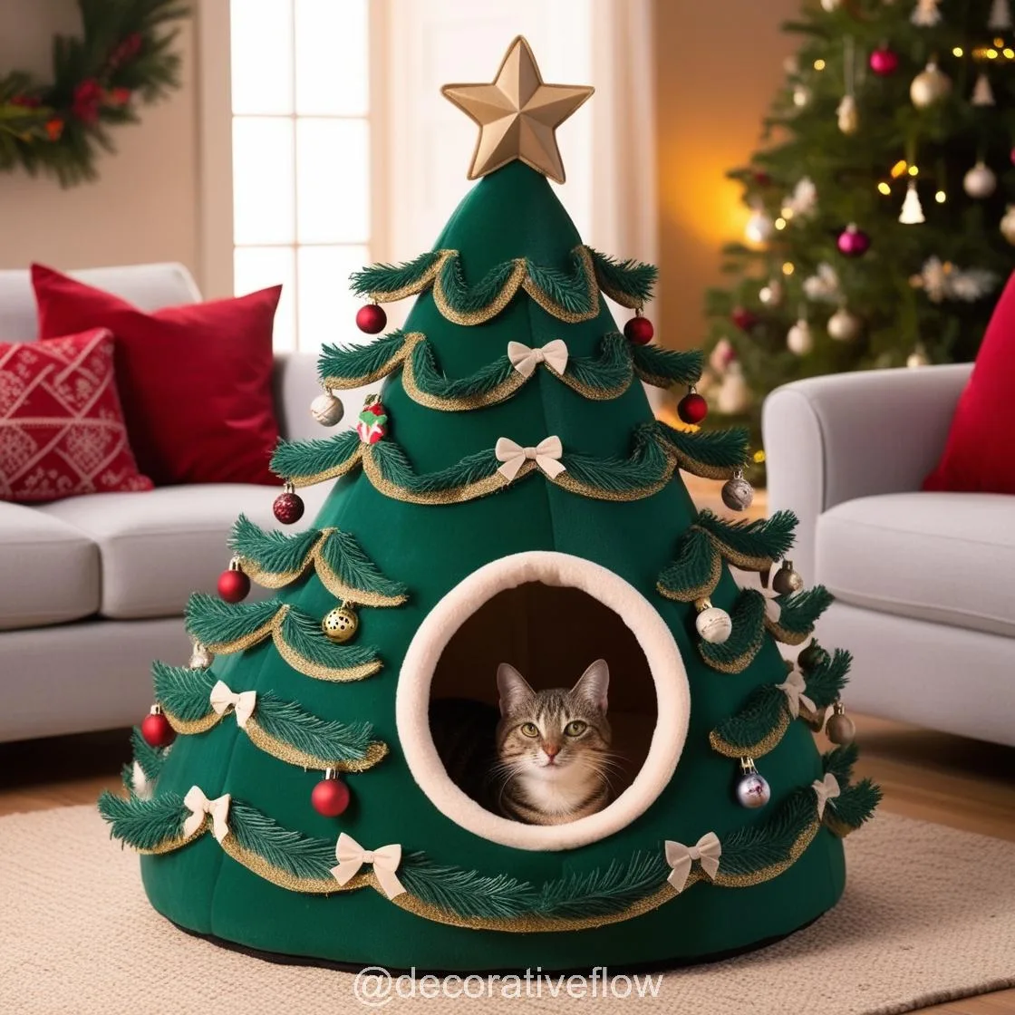 Cozy Up Your Furry Friend This Holiday: The Best Christmas Pet Beds for Ultimate Comfort