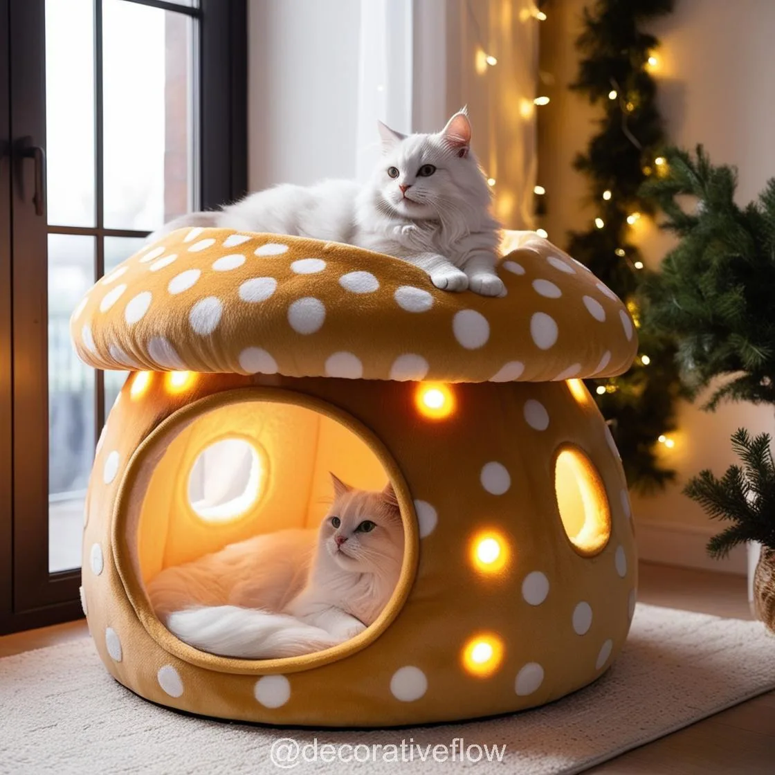 Mushroom Cat Tree: A Unique and Enchanting Haven for Your Feline Friend