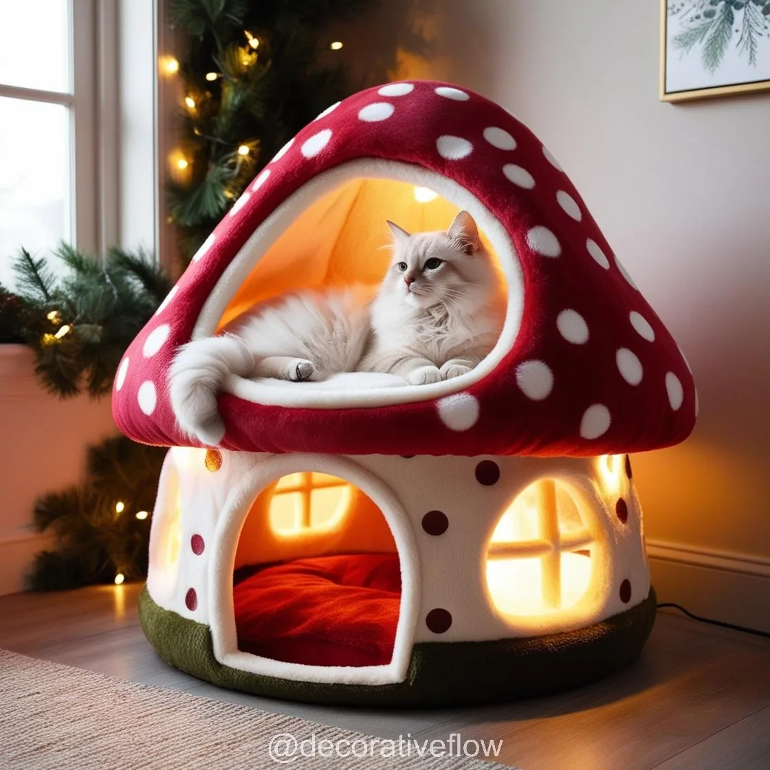 Mushroom Cat Tree: A Unique and Enchanting Haven for Your Feline Friend