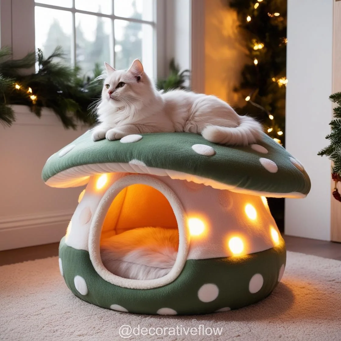 Mushroom Cat Tree: A Unique and Enchanting Haven for Your Feline Friend