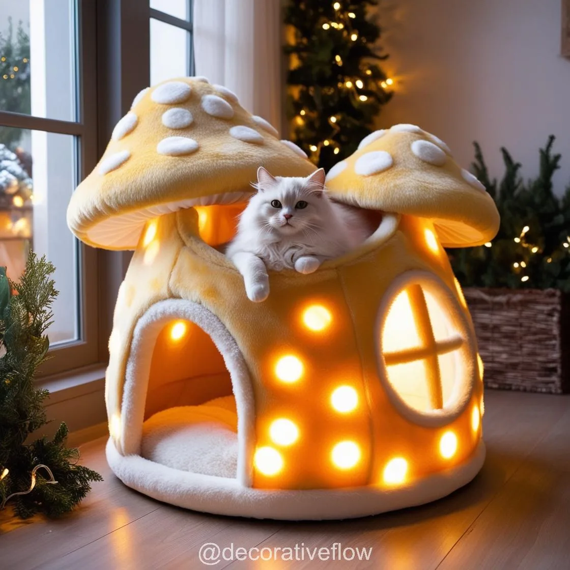 Mushroom Cat Tree: A Unique and Enchanting Haven for Your Feline Friend