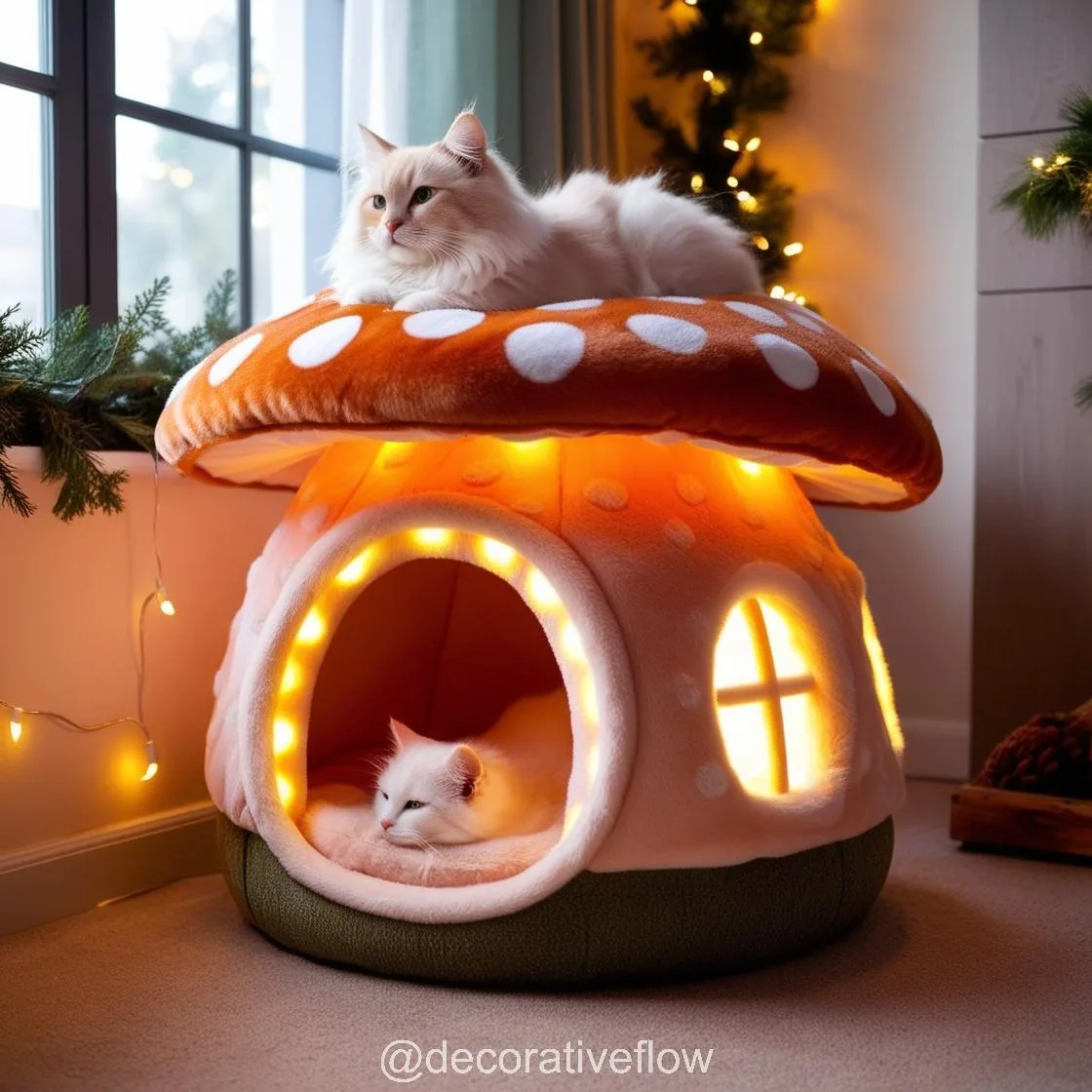 Mushroom Cat Tree: A Unique and Enchanting Haven for Your Feline Friend