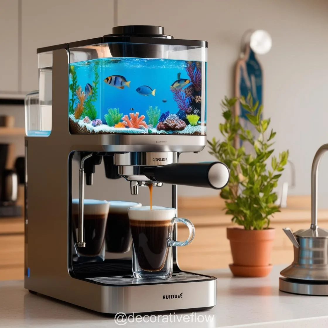 Brew and View: The Enchanting Experience of Aquarium Coffee Makers