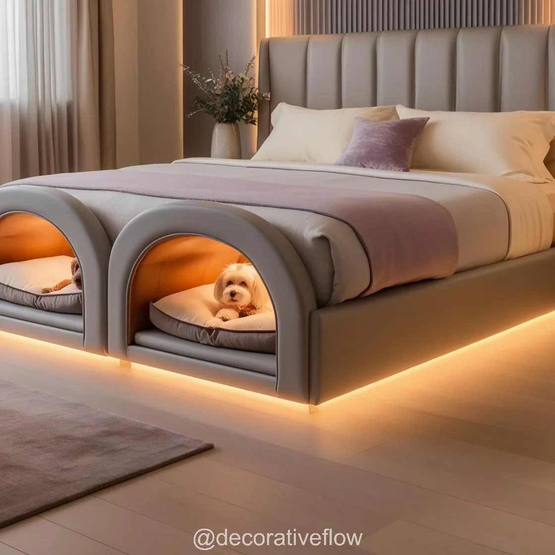 Ultimate Coziness: Explore the Charm of beds with built in dog bed pods