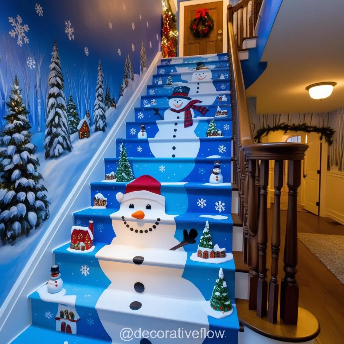 Transform Your Home with a Festive Christmas Staircase: Holiday Decor Ideas to Inspire