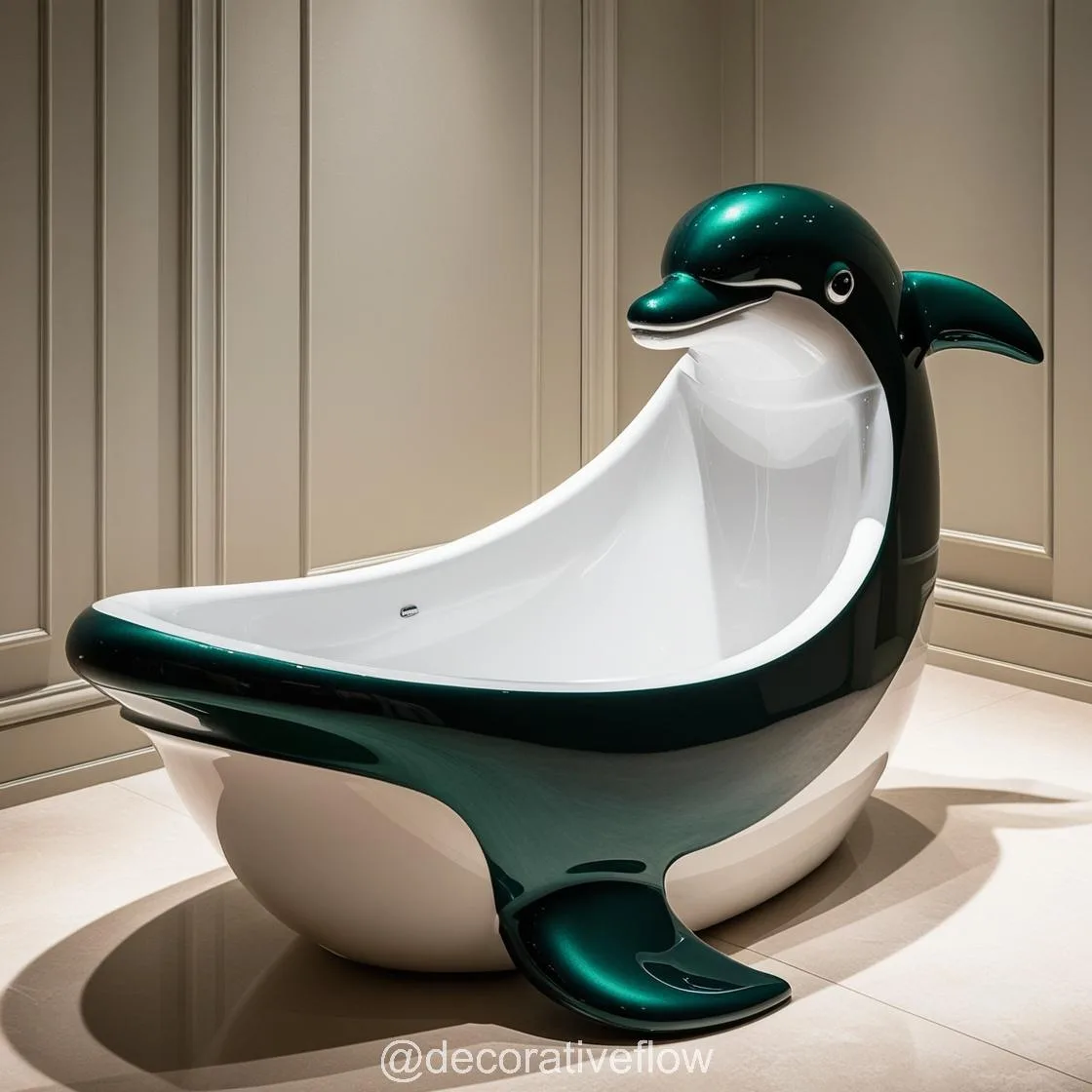 Making Waves in Bathroom Design: The Elegance of Dolphin Bathtubs