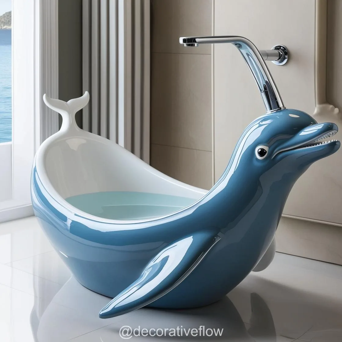 Making Waves in Bathroom Design: The Elegance of Dolphin Bathtubs