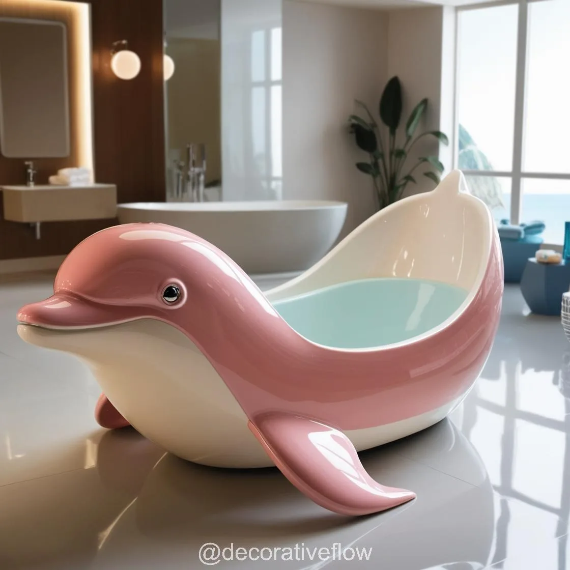 Making Waves in Bathroom Design: The Elegance of Dolphin Bathtubs