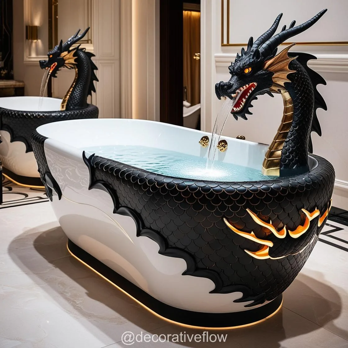 Unleash Elegance: The Mystical Charm of Dragon Bathtubs