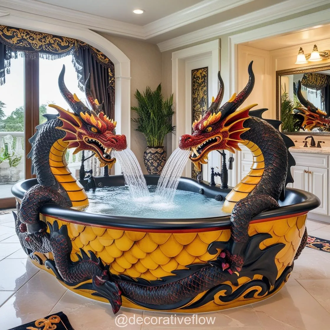 Unleash Elegance: The Mystical Charm of Dragon Bathtubs