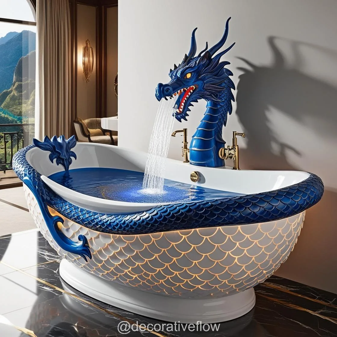 Unleash Elegance: The Mystical Charm of Dragon Bathtubs