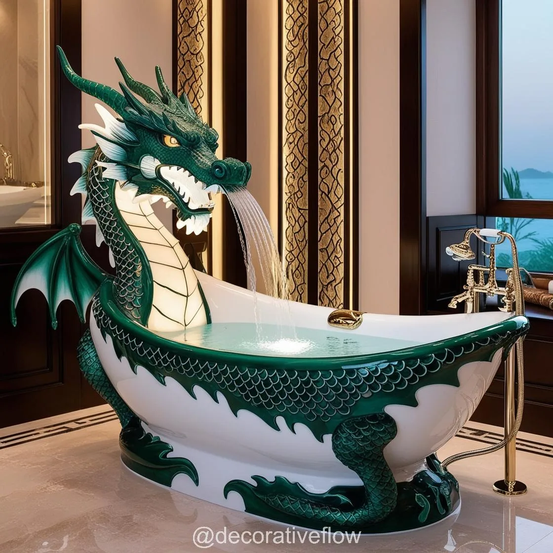 Unleash Elegance: The Mystical Charm of Dragon Bathtubs