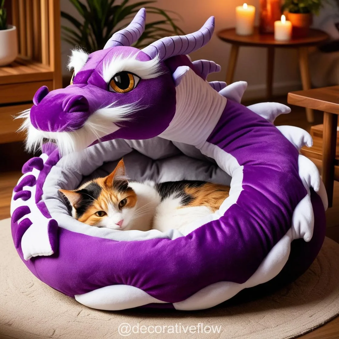 Unleash the Magic: Dragon Cat Beds for Your Feline's Ultimate Comfort