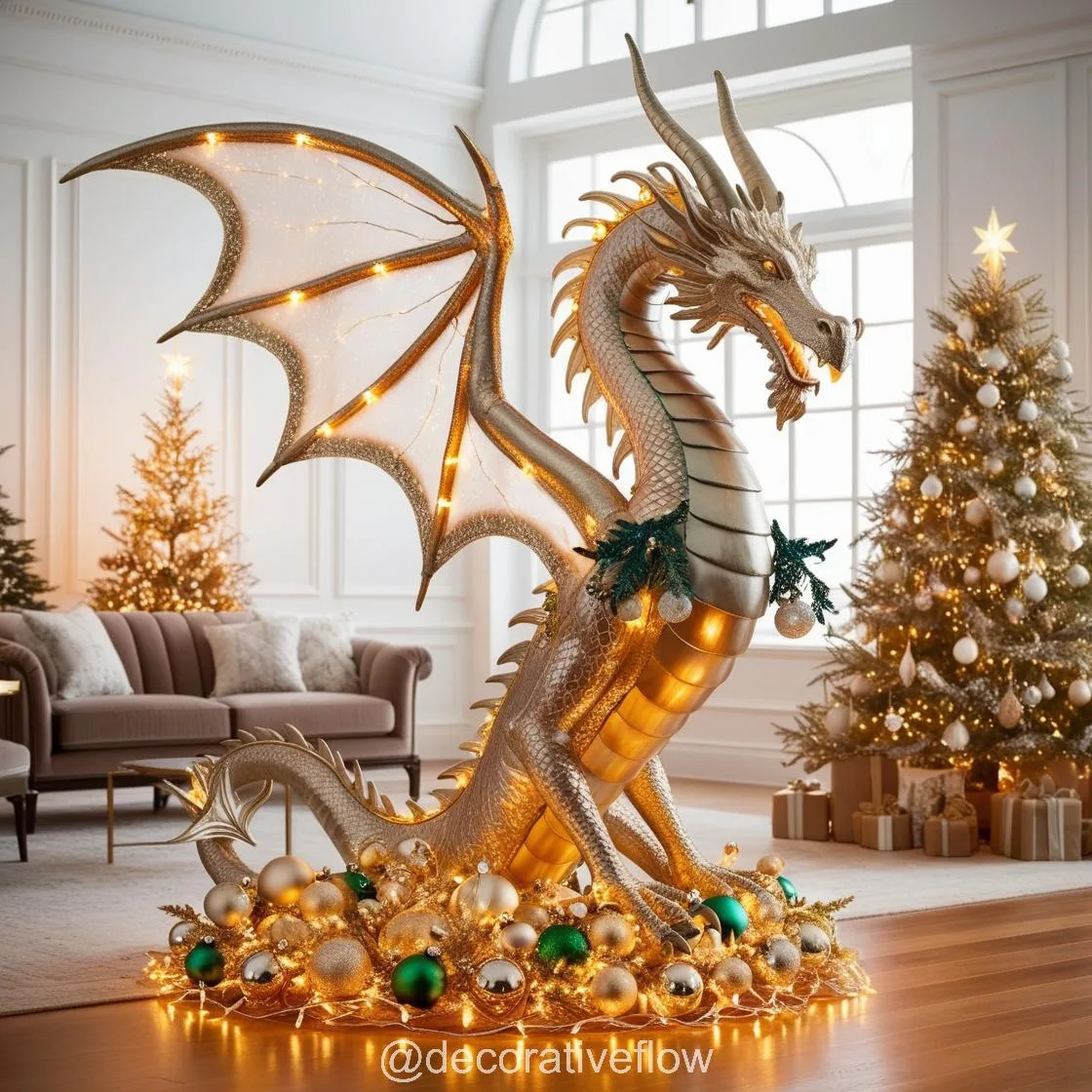 Dragon Christmas Trees: A Mystical Twist to Your Festive Decor