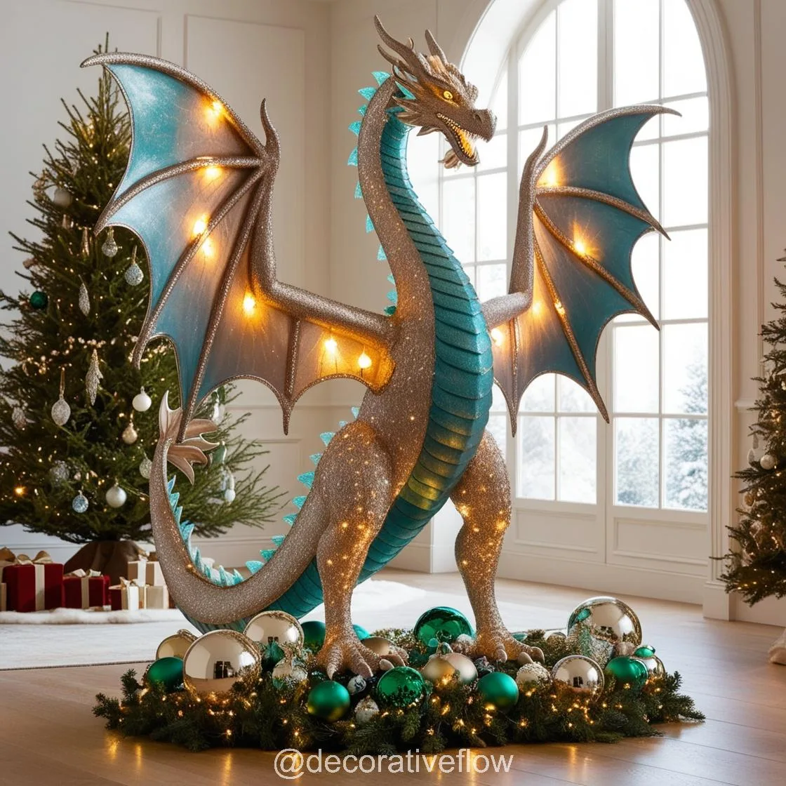 Dragon Christmas Trees: A Mystical Twist to Your Festive Decor