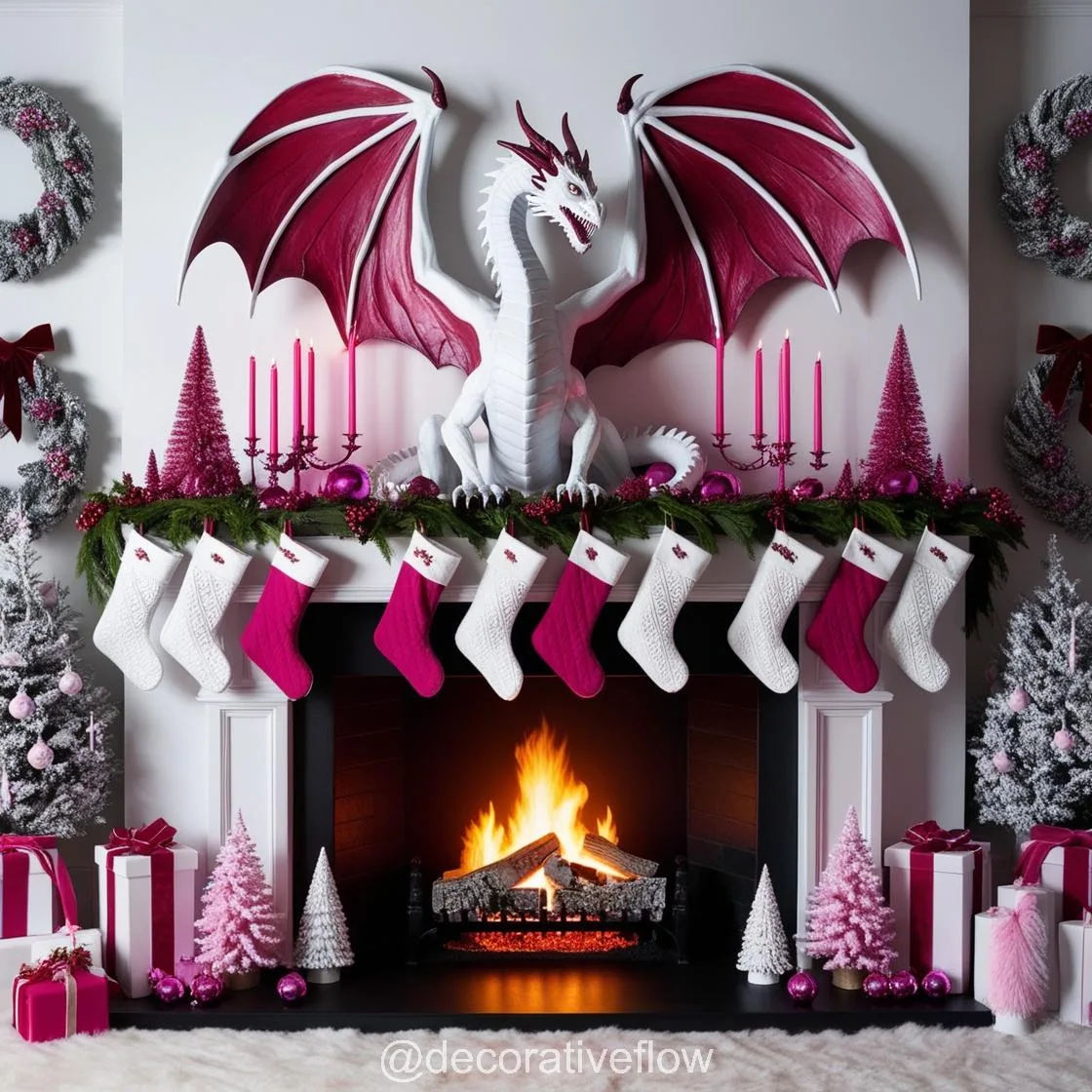 Unleash Mythical Charm: The Enchanting Appeal of Dragon Decorated Fireplaces